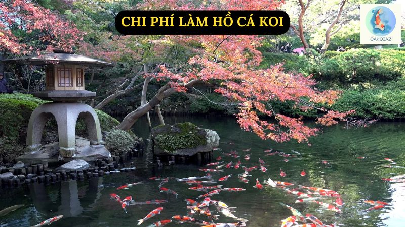 Chi Phí Làm Hồ Cá Koi